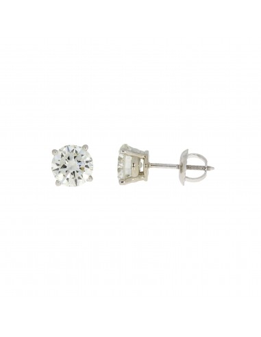 1.50ct Lab Grown Diamond Stud Earrings 14KT White Gold les ctes