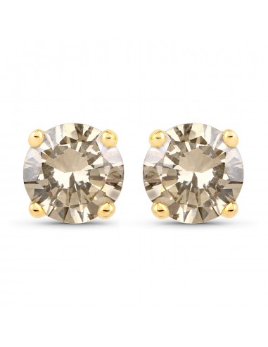 1.11 Carat Genuine TTLB Diamond 14K Yellow Gold Earrings ouvre sa boutique